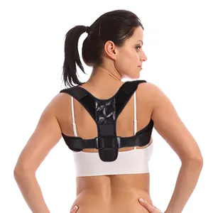 Adjustable & Breathable Posture Corrector Upper Back Spine Neck Shoulder & Clavicle Support Brace