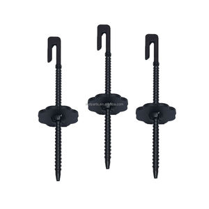 Naylon GÜNEŞ PANELI kuş/Critter Guard Fastener klipler | Kuş ve sincap Guard tel takmak için güneş panelleri - Product Image 6