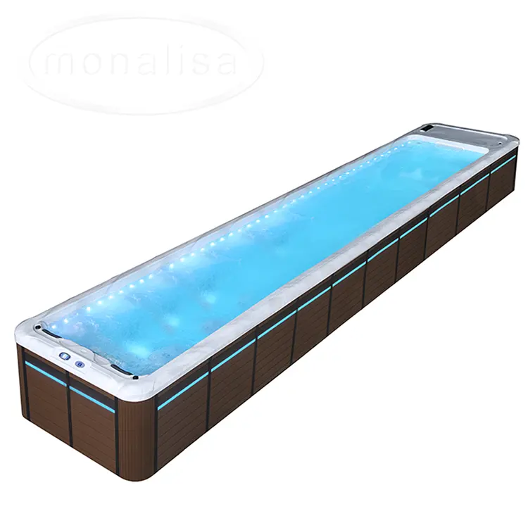 지상 10m 독립형 직사각형 수영 스파 수영 스파 야외 수영 핫 셀링 비용 효율적인 수영장