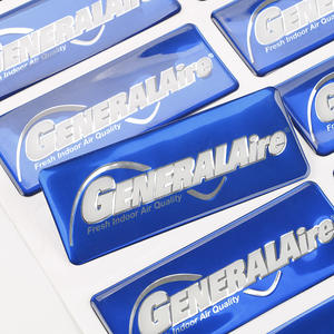 Venta superior cómo usar pegatinas epoxi chico dibujos animados resina pegatina abovedada personalizada 3D cromo máquina pegatina bajo MOQ - Product Image 1