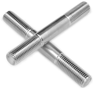 <span class=keywords><strong>Goujon</strong></span> fileté polyvalent Linker DIN 835 Boulon à double extrémité zingué pour les projets de bricolage <span class=keywords><strong>Assemblage</strong></span> de meubles et réparation générale - Product Image 1