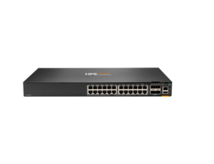 Commutateur réseau géré HPE JL668A <span class=keywords><strong>Aruba</strong></span> <span class=keywords><strong>6300F</strong></span> 24 ports avec fonctions PoE + VLAN SNMP et QoS pour les entreprises et les PME - Product Image 2