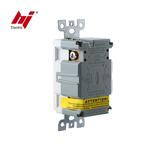 Ul được liệt kê <span class=keywords><strong>20A</strong></span> 125V Chống xáo trộn <span class=keywords><strong>gfci</strong></span> ổ cắm Trắng <span class=keywords><strong>gfci</strong></span> <span class=keywords><strong>20A</strong></span> - Product Image 4