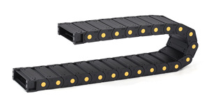 Plástico de puente cerrado para portador de cable para equipo de arrastre de cable de guía de energía de cadena de arrastre - Product Image 2