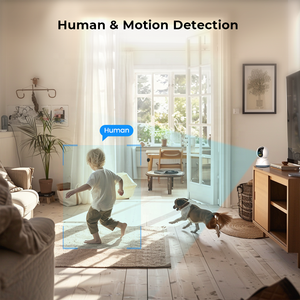 3mp <span class=keywords><strong>home</strong></span> an ninh không dây giám sát từ xa tầm nhìn ban đêm ip màn hình bé với hai chiều nói chuyện phát hiện chuyển động wifi camera thú cưng - Product Image 4