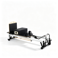 Machine de Pilates Reformer professionnelle réglable en aluminium avec ressorts allemands pour studio de Pilates et usage domestique