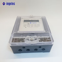 Meter KWH Ingelec Satu Fasa 220V RS485 Tampilan Analog & Digital Hemat Energi Penggunaan Rumah Tangga Kualitas Bagus Produk Baru