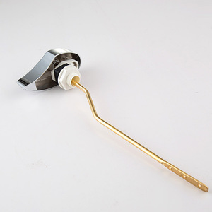 Aojiele Levier de chasse d'eau pour réservoir de toilettes, poignée en laiton, vanne de chasse latérale en alliage de zinc, pièce de rechange B07 - Product Image 3
