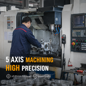 อุปกรณ์รองรับการติดตั้งรูปตัว L แบบ CNC - อลูมิเนียมอัลลอยด์ 6061 - ฐานยึดอุปกรณ์เครื่องมืออัตโนมัติ - Product Image 6