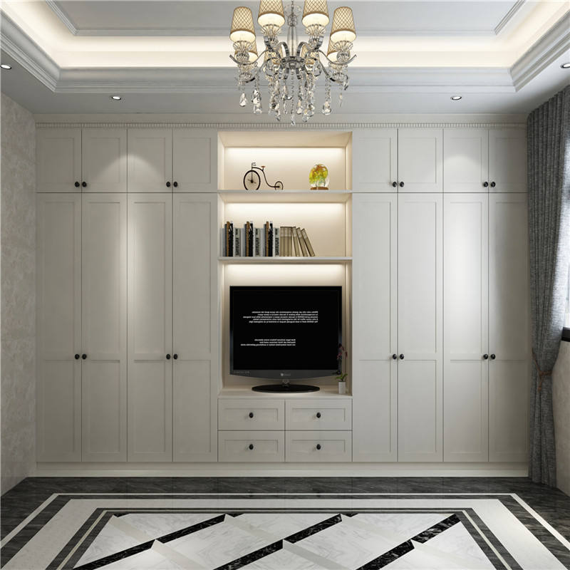 Wardrobe With TV Cabinet