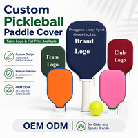 Fabricant OEM ODM de housses de raquettes de pickleball en néoprène personnalisées avec fermeture éclair et logo pour clubs