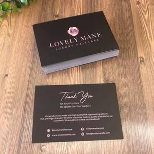 Carte de remerciement personnalisée avec votre propre logo et enveloppes Carte de remerciement pour votre <span class=keywords><strong>achat</strong></span> pour les petites entreprises - Product Image 4