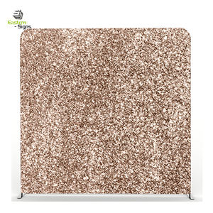 Индивидуальная выставочная наволочка для подушки 8x8 с алюминиевым натяжным каркасом, тканевая двухсторонняя подставка для фотобудки, баннер - Product Image 6