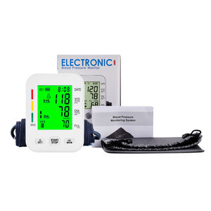 جهاز مراقبة ضغط الدم الطبي للكبار ، جهاز الكفة الرقمي الأوتوماتيكي للنبض BP ، مقياس ضغط الدم الكهربائي لارتفاع ضغط الدم - Product Image 2