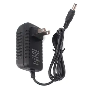 SMPS-12W-E011 US AC Plug 5.5x2.5mm DC 100v-240v Power Adaptor 12v 1a Power Adapter mit CE FCC ROHS Certification