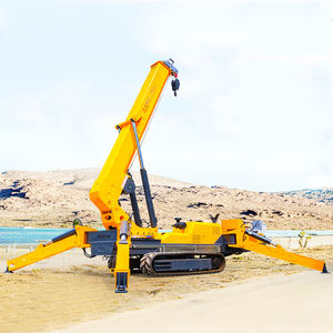 Grúa Araña de 3, 5, 8 y 10 Toneladas, Grúa Móvil Mini con Pluma Telescópica, Mini Grúa sobre Orugas - Product Image 2