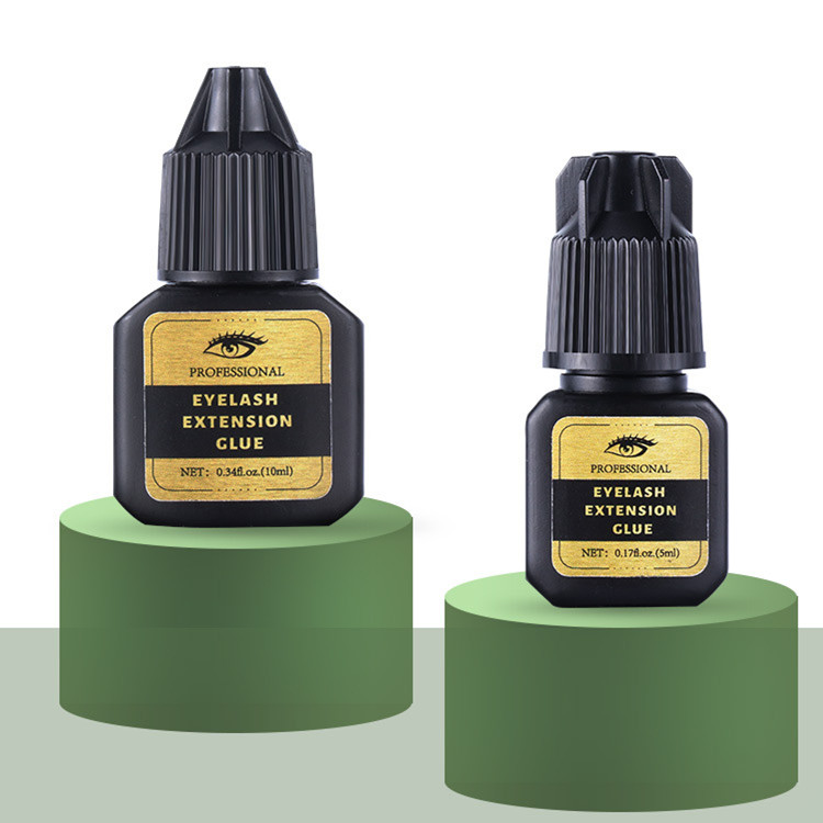 Lady Black Glue 10ml for Eyelash Extensions Professional Eyelash Glue Made in Korea for Sale Good Quality