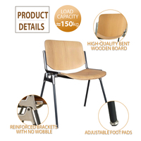 Chaise à dossier léger nordique fer rétro chaise maison Table à manger Simple tabouret de café empilable famille chaise de salle à manger
