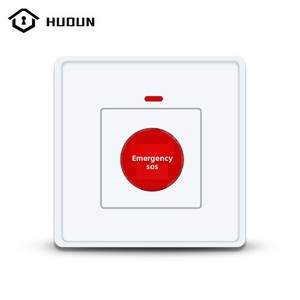 433ワイヤレスワンタッチ緊急インターホン（高齢者向け、SOSアラーム付き、80dB） - Product Image 2