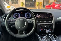 UPSZTEC  Écran double A4 A4L Combiné d'instruments Android Autoradio Lecteur GPS pour voiture OEM avec 18 lumières d'ambiance dynamiques pour Audi