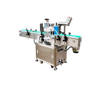 Tự động chai tròn bọc máy dán nhãn cho nước hoa hồng tự dính <span class=keywords><strong>labeler</strong></span> Pet nhựa - Product Image 2