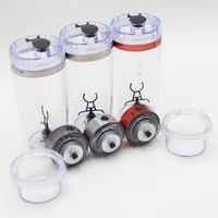 Vente chaude mode 600ml tasse d'eau potable portable bouteille de sport en plastique à bas prix
