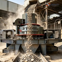 Concasseur de sable et de gravier à impact vertical pour l'extraction minière – Prix compétitif