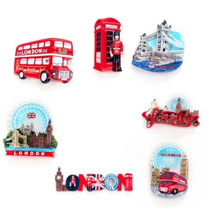 Imanes de Resina de Alta Calidad con Diseño de Lugares Emblemáticos de <span class=keywords><strong>Londres</strong></span> - Recuerdos de <span class=keywords><strong>Viaje</strong></span> Británicos para Decoración del Hogar y Refrigerador - Product Image 2