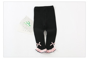 New Premium Wholesale Kids Blanks Child Autumn Clothes Soft Leggings Reversibles From China Market - Product Image 3
