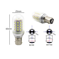 Ampoule LED BA15S pour bateau, 10-30V, large plage de tension, navigation marine, pour signalisation de transom, ancre, mât, étanche IP68