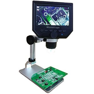 Mustool G600 digitale 1-600X 3.6MP 4.3 "HD Display LCD microscopio lente d'ingrandimento continuo con lega di alluminio supporto di aggiornamento versione - Product Image 5