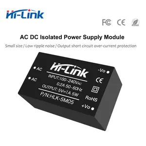 Offre spéciale HLK-PM01 AC-DC MIni taille LED convertisseur 3.3V 5V 9V 12V 15V 24V 3W 0.6A abaisseur Module d'alimentation à découpage IC