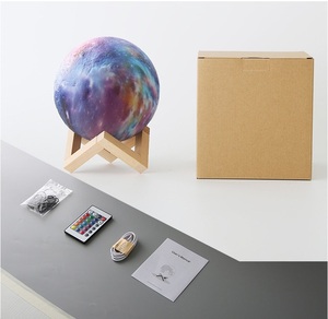 Newly Listed Multiple Colors Adjustable <b>LED</b> Modern Bedroom 3D Earth Night <b>Light</b> with Remote Control - Product Image 6