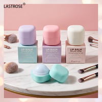 Baume à lèvres rond (crème) en gros, 4 couleurs, saveur fruitée, minéral, naturel, écran solaire, hydratant, maquillage beauté, réparation des lèvres