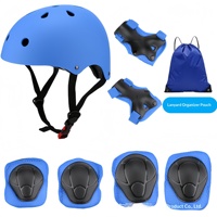 Ensemble de protection en éponge 7 pièces pour enfants, pour le roller et le vélo