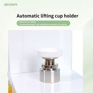 Machine de scellage automatique de canettes Yunqingtech pour café, bubble tea et jus – Équipement de comptoir haute vitesse pour salons de thé - Product Image 3