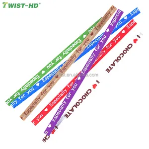 2022 TWIST-HD สีสัน5นิ้ว8นิ้วหัตถกรรมกระดาษพิมพ์บิดปิดผนึกผูกสำหรับใช้ในบ้านอุตสาหกรรม