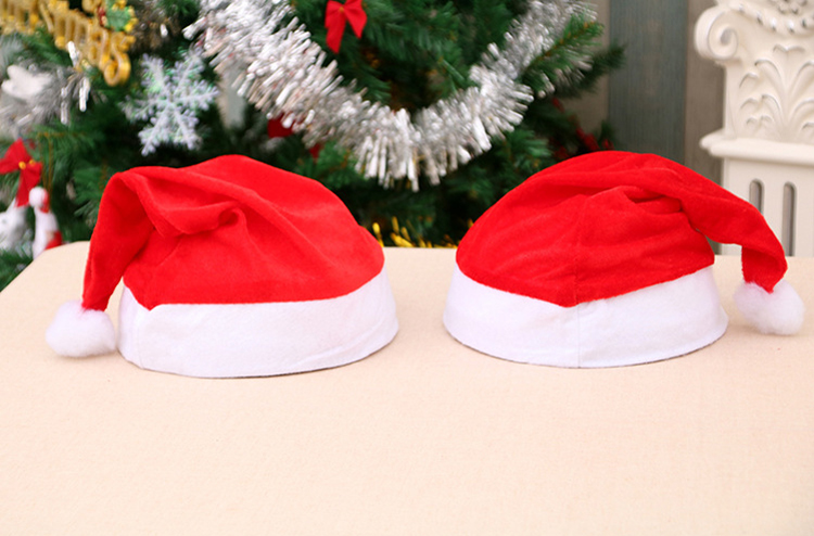 2021 Winter Pet Adult Baby First Santa Claus Red Wine Sublimation Pudding Led Light Merry Christmas Hat In Bulk