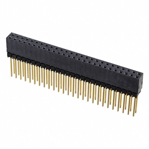 Connecteur à embase Samtec ESQ-126-39-G-D, pas de 2,54 mm, 78 positions, 3 rangées, plaqué or, stock original, origine USA, en stock - Product Image 1