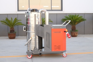 Aspirateur industriel humide et sec Boshuo, nouvelle génération, robuste, en acier inoxydable, 4 kW/5,5 kW/7,5 kW, triphasé, extracteur de poussière 24 - Product Image 2