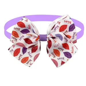 Pequeño perrito Día de San Valentín pajarita Collar amor Rosa niña perros corbata verano suministros para mascotas accesorios Material de tela - Product Image 5