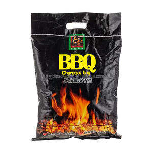 Sac d'emballage de <span class=keywords><strong>charbon</strong></span> de bois tissé en PP imperméable pour barbecue pour farine et alimentation avec manipulation de surface par gravure - Product Image 4