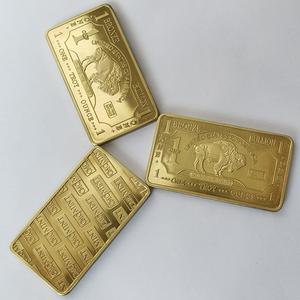 Monete sfida Logo personalizzate personalizzate 1 Oz 999 barra di bufalo in bronzo - Product Image 5