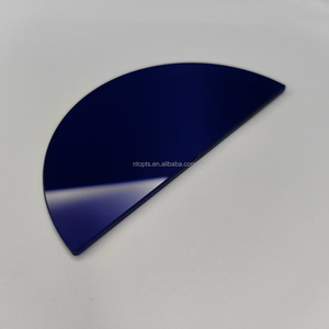 Filtres en verre optique bleu cobalt <span class=keywords><strong>QB29</strong></span> avec transmission de la lumière 50% pour le soudage - Product Image 6