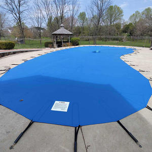 Cubierta de Seguridad Plegable para Piscina de Polipropileno Resistente <span class=keywords><strong>con</strong></span> Función Protectora para Piscinas en Invierno y Otoño - Product Image 3