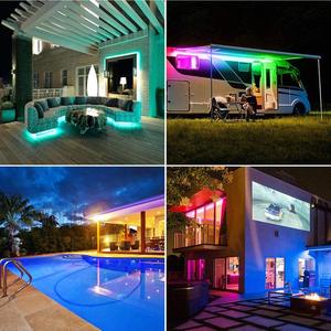 Hot bán RGB <span class=keywords><strong>LED</strong></span> dải ánh sáng âm nhạc đồng bộ màu thay đổi ứng dụng từ xa điều khiển USB IP65 trong nhà/ngoài trời Sử dụng linh hoạt thông minh <span class=keywords><strong>LED</strong></span> - Product Image 4