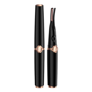 Top Sellers Makeup Kit 3D Mini Portable Rechargeable Black Eyelash <b>Brush</b> with Comb Heated Eyelash Curler Electric Lash Curler - Product Image 1