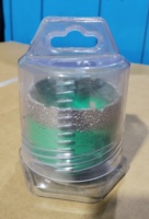 Scie cloche diamantée sur mesure pour le perçage de carreaux de céramique, de porcelaine et de verre, offrant une coupe propre sans éclats, utilisable à sec ou à l'eau, ensemble de forets professionnels