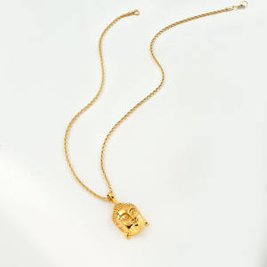 จี้พระพุทธรูปสแตนเลส  <span class=keywords><strong>พระ</strong></span>พุทธรูปไทย  สร้อยคอชุบทองสำหรับผู้ชาย ของขวัญ - Product Image 3