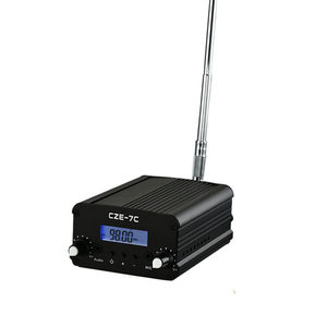 Transmetteur audio FM stéréo sans fil CZE-7C pour voiture, station radio Hi-Fi - Product Image 1